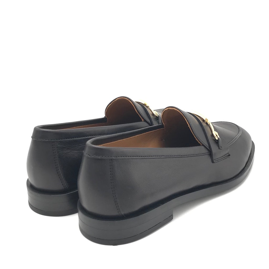 Zulian Calzature Mocassino in nappa nera Promozione Limitata