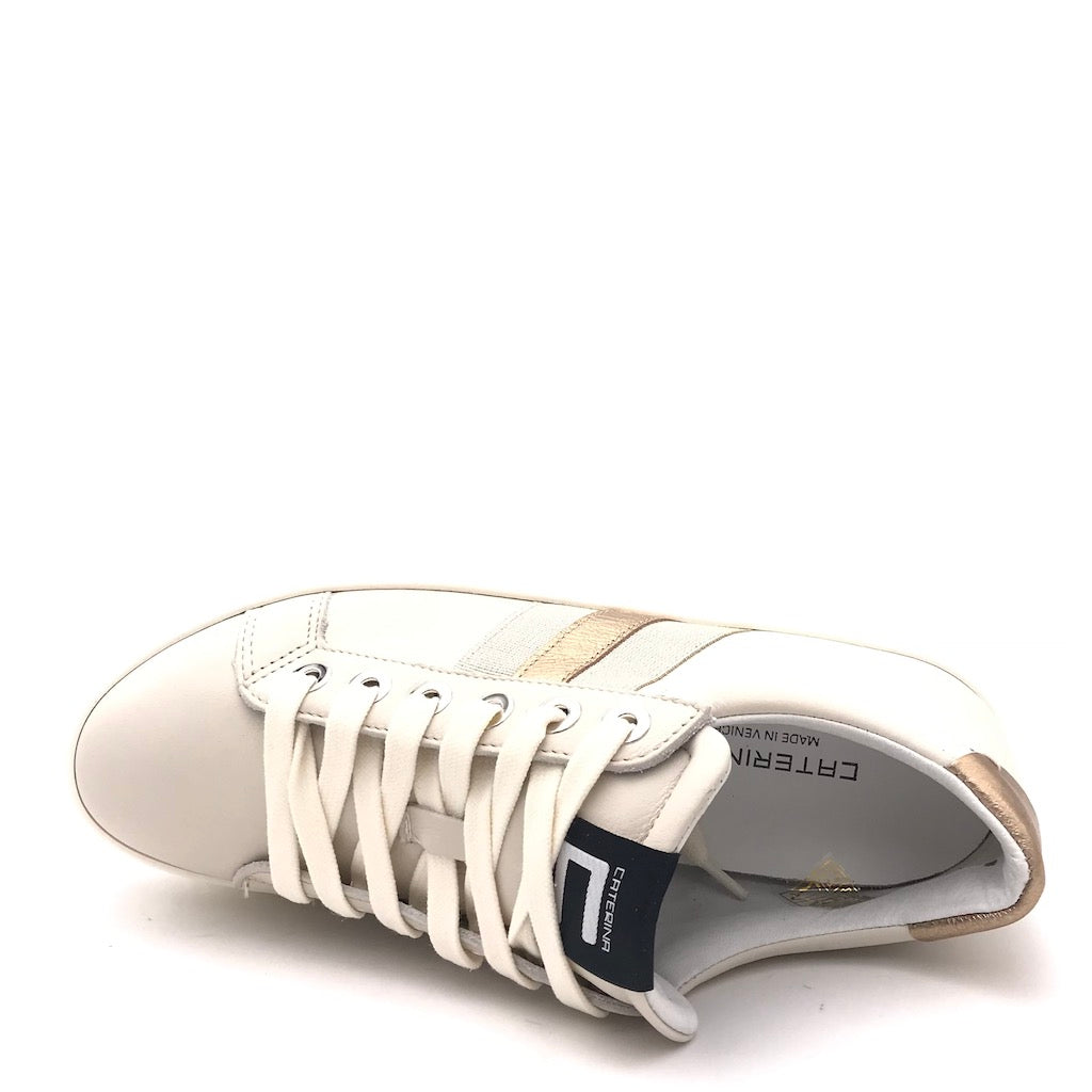 Zulian Calzature Sneakers in pelle beige Shopping Online