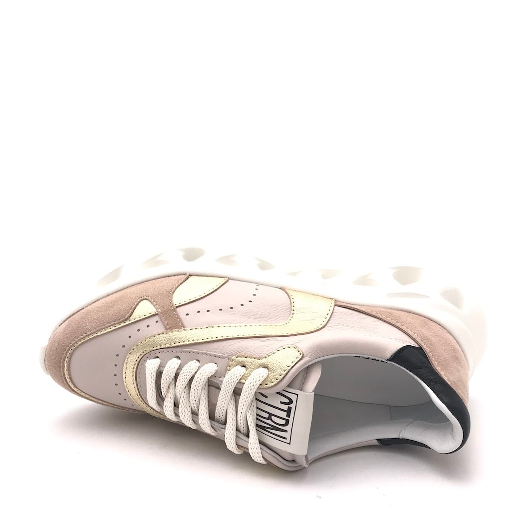 Zulian Calzature Sneakers running crepe-platino Sconto