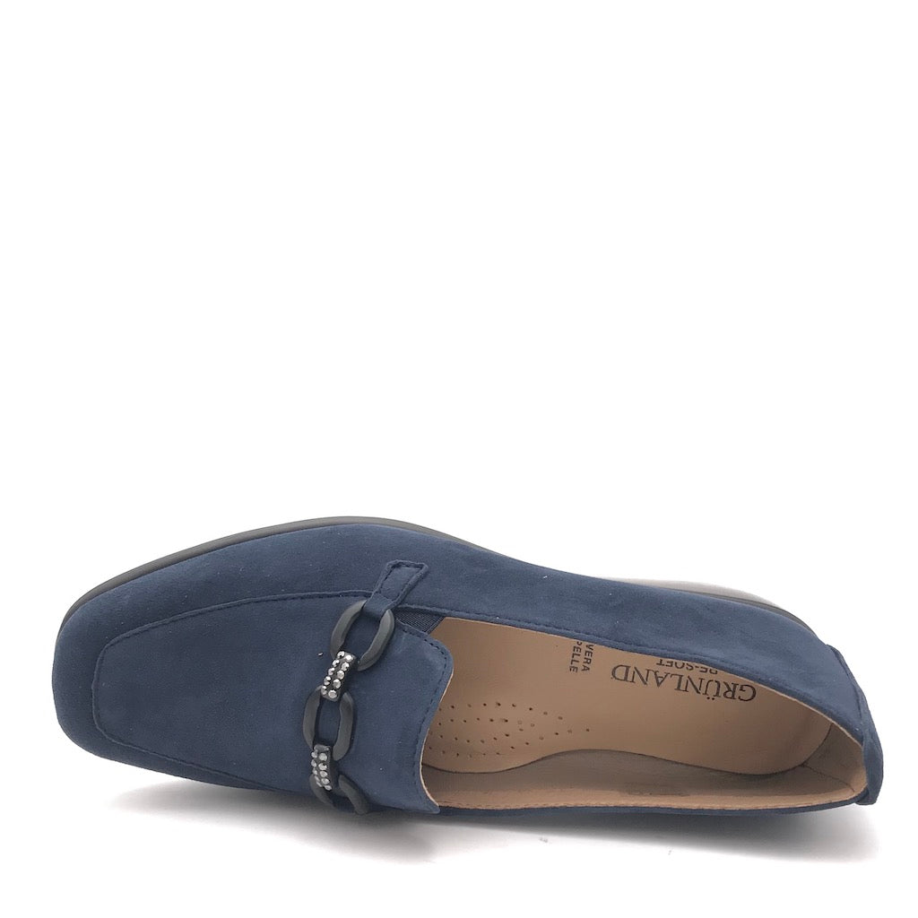 Zulian Calzature Scarpa mocassino Rees blu Economico