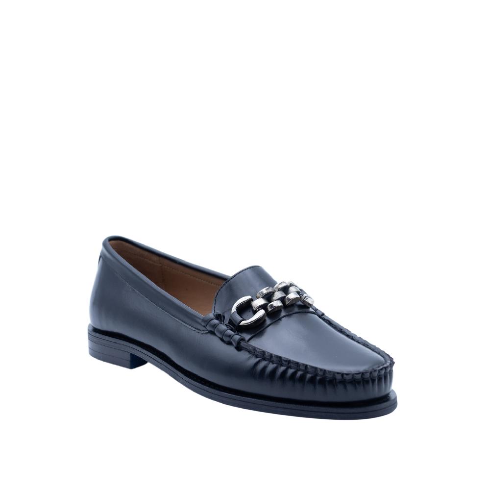 ALBANO Mocassi neri con accessorio Convenienza