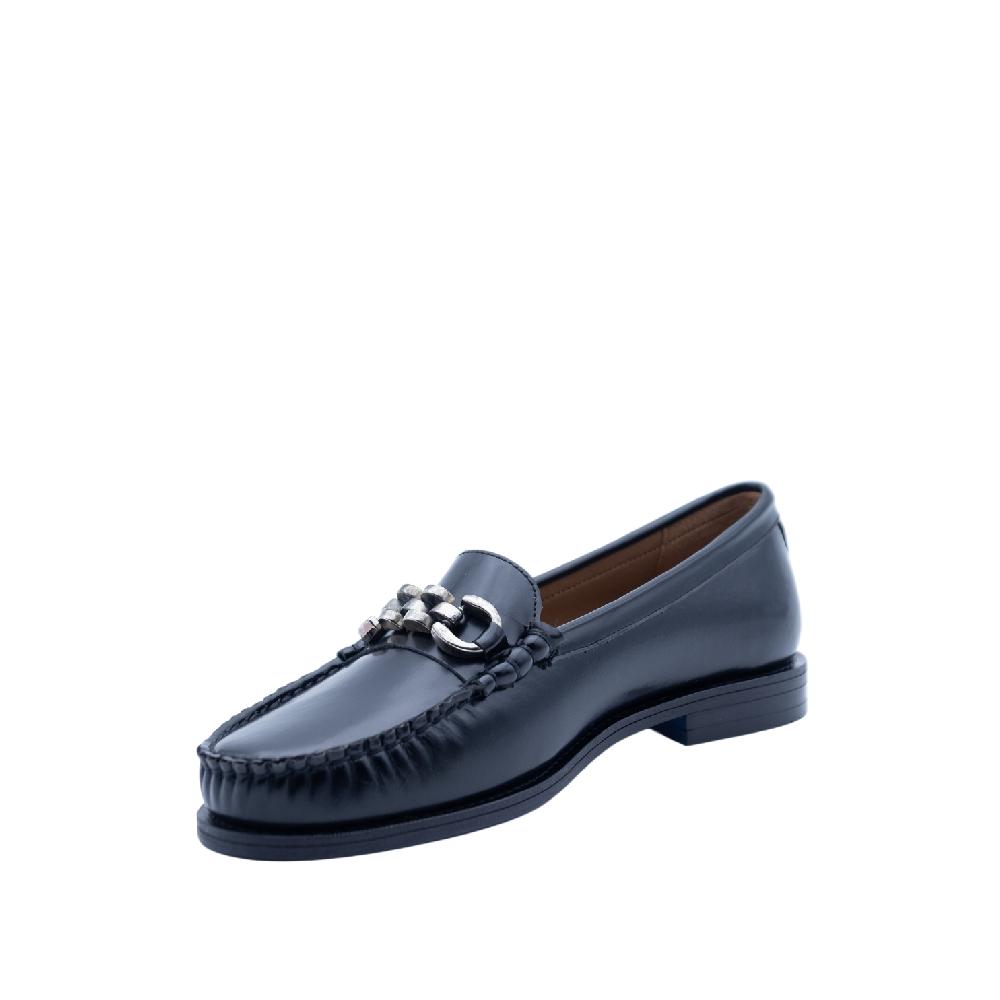 ALBANO Mocassi neri con accessorio Convenienza