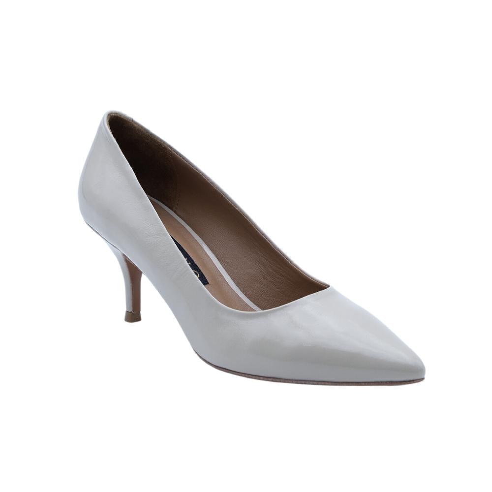 ALBANO Decolletè in vernice beige In Vendita