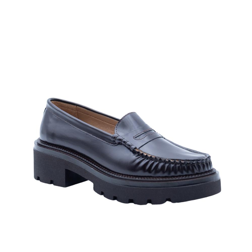 ALBANO Mocassini bordeaux Sostegno trimestrale